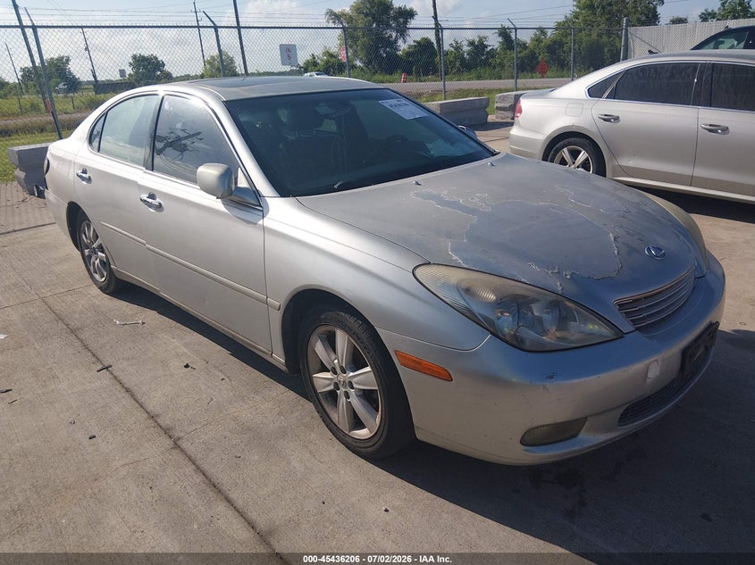 2004 Lexus Es 330 VIN JTHBA30G940001415 IAAI salvage auction — REPOSSESSION, Nrc Lienholder Repossession Paperwork (Texas), sold $500 on 2026-07-17 (photo 1)