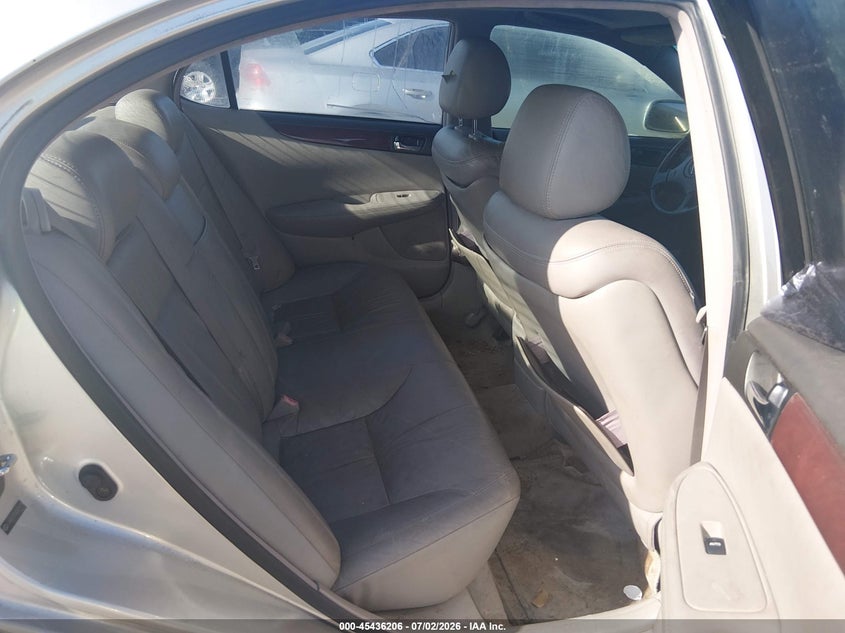 2004 Lexus Es 330 VIN JTHBA30G940001415 IAAI salvage auction — REPOSSESSION, Nrc Lienholder Repossession Paperwork (Texas), sold $500 on 2026-07-17 (photo 8)
