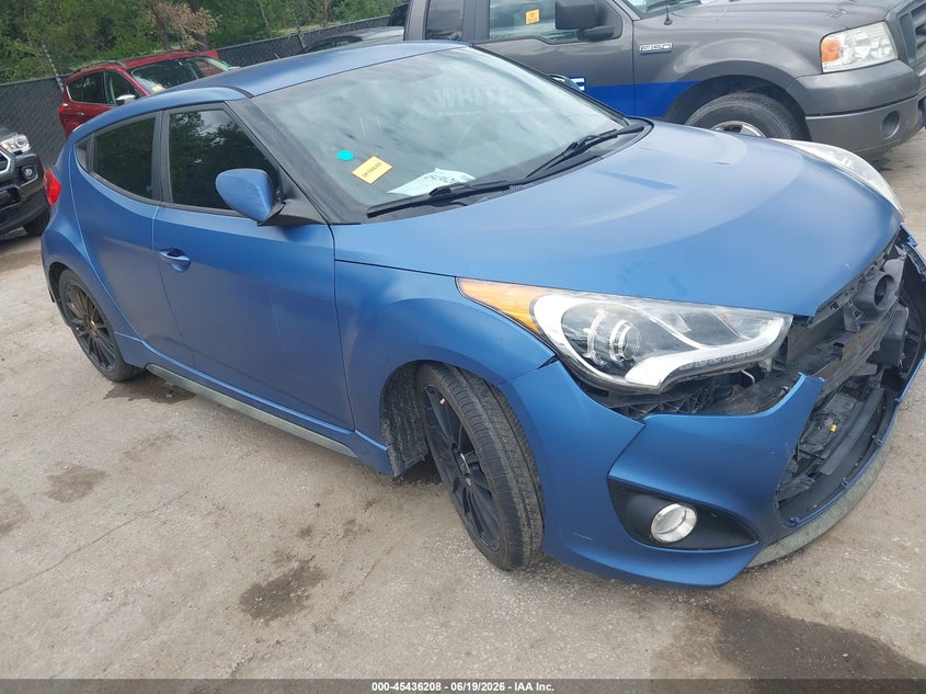 2016 Hyundai Veloster VIN KMHTC6AE5GU264511 IAAI salvage auction — FRONT END, Salvage (Missouri), sold $1,050 on 2026-07-19 (photo 1)