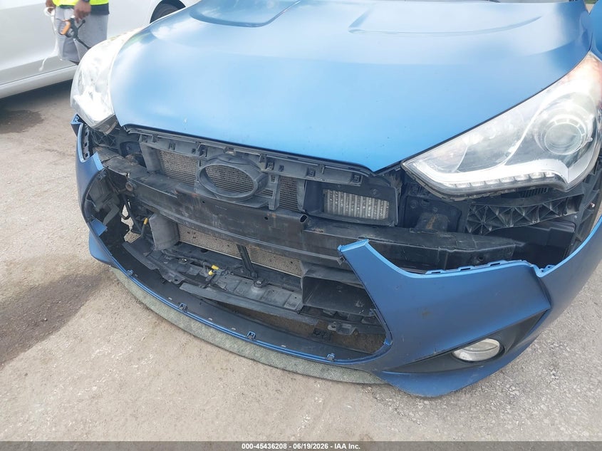 2016 Hyundai Veloster VIN KMHTC6AE5GU264511 IAAI salvage auction — FRONT END, Salvage (Missouri), sold $1,050 on 2026-07-19 (photo 6)