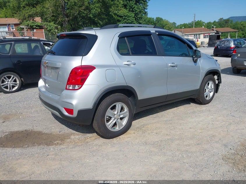 2022 Chevrolet Trax VIN KL7CJPSM1NB560069 IAAI salvage auction — RIGHT FRONT, Salvage (Virginia), sold $3,675 on 2026-07-28 (photo 4)