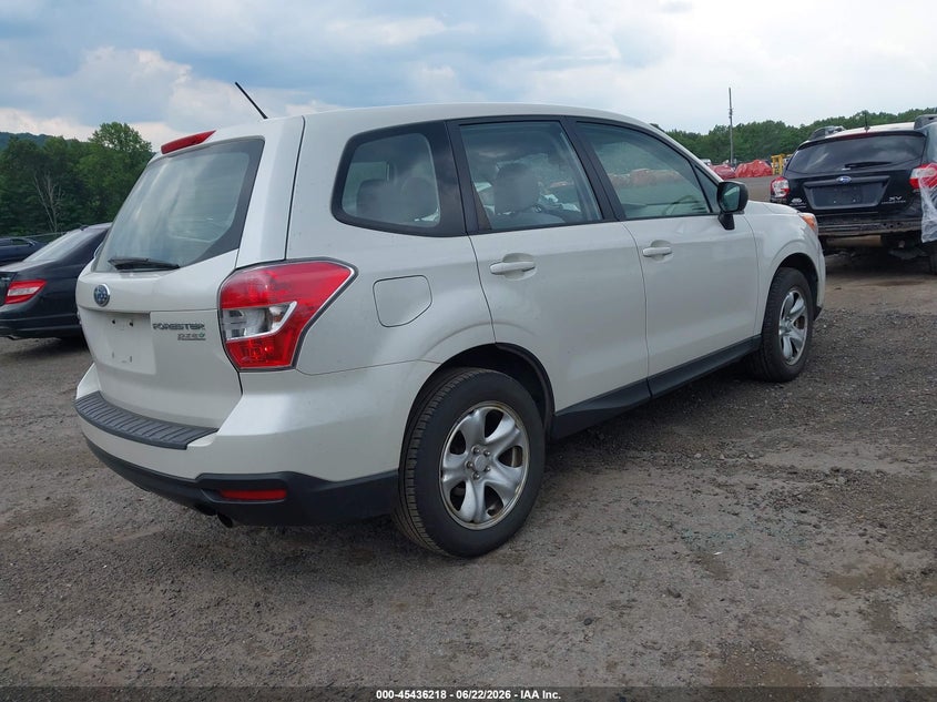2014 Subaru Forester VIN JF2SJAAC7EH508089 IAAI salvage auction — NORMAL WEAR, Clear (New Jersey), sold $850 on 2026-07-30 (photo 4)