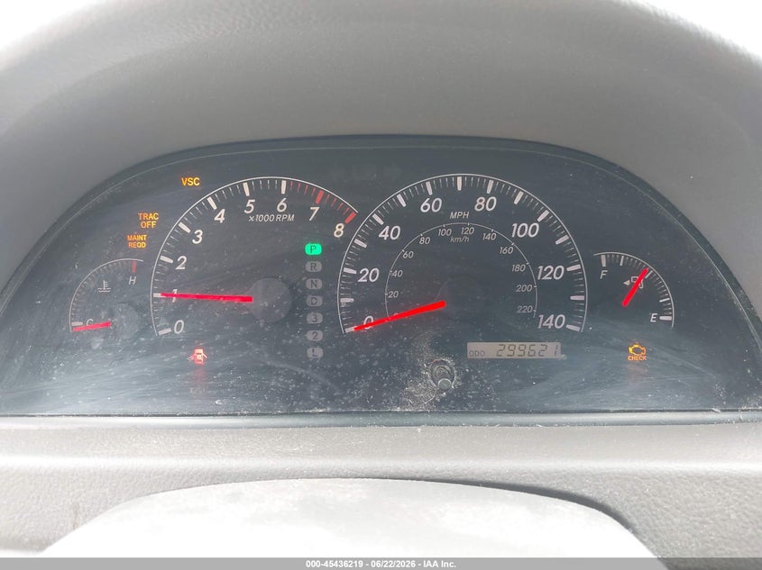 2005 Toyota Camry VIN JTDBF30K650165097 IAAI salvage auction — FRONT & REAR, Salvage - Greater Than 75% (Maryland), sold $375 on 2026-07-14 (photo 7)