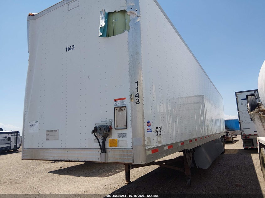 2017 Utility trailer mfg Unknown VIN 1UYVS2539HG934922 IAAI salvage auction — FRONT & REAR, Salvage (Colorado), sold $725 on 2026-09-09 (photo 2)