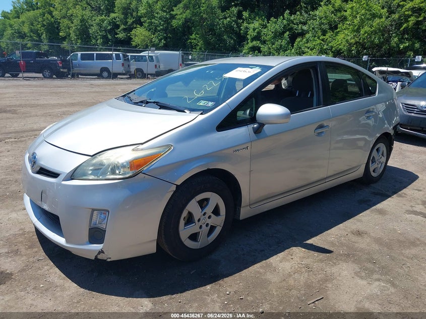 2011 Toyota Prius VIN JTDKN3DUXB5326094 IAAI salvage auction — RIGHT SIDE, Salvage - Greater Than 75% (Maryland), sold $125 on 2026-07-28 (photo 2)