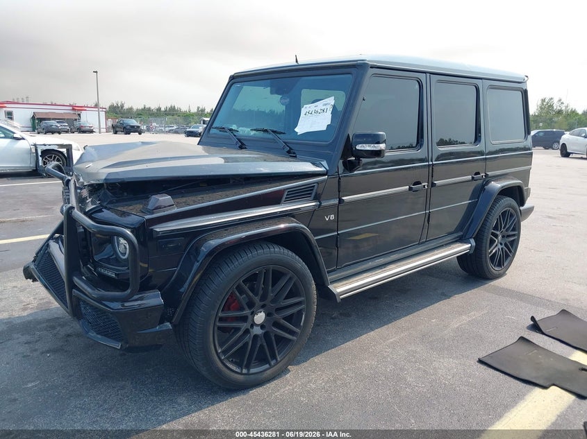 2005 Mercedes-benz G-class VIN WDCYR49E15X157639 IAAI salvage auction — RIGHT FRONT, Rebuildable (Florida), sold $9,450 on 2026-07-23 (photo 2)