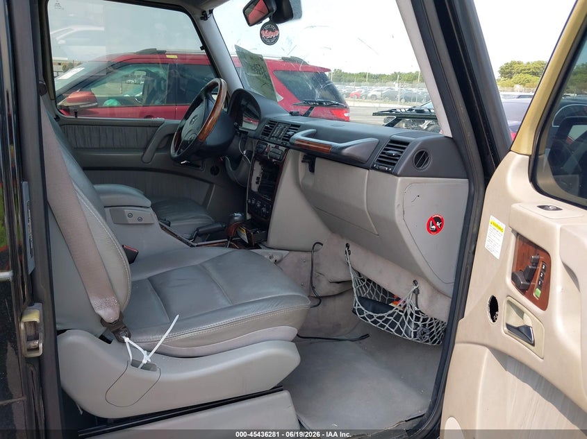 2005 Mercedes-benz G-class VIN WDCYR49E15X157639 IAAI salvage auction — RIGHT FRONT, Rebuildable (Florida), sold $9,450 on 2026-07-23 (photo 5)