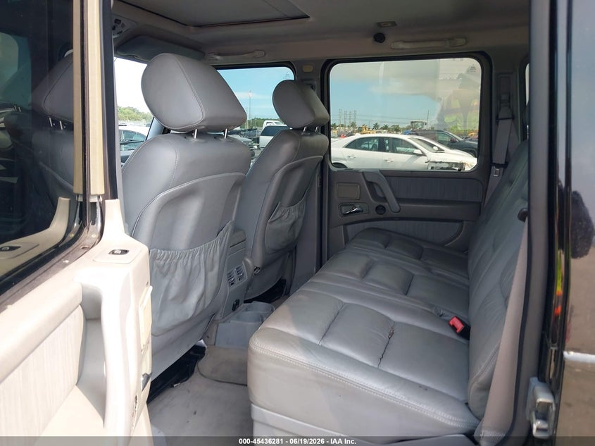 2005 Mercedes-benz G-class VIN WDCYR49E15X157639 IAAI salvage auction — RIGHT FRONT, Rebuildable (Florida), sold $9,450 on 2026-07-23 (photo 8)