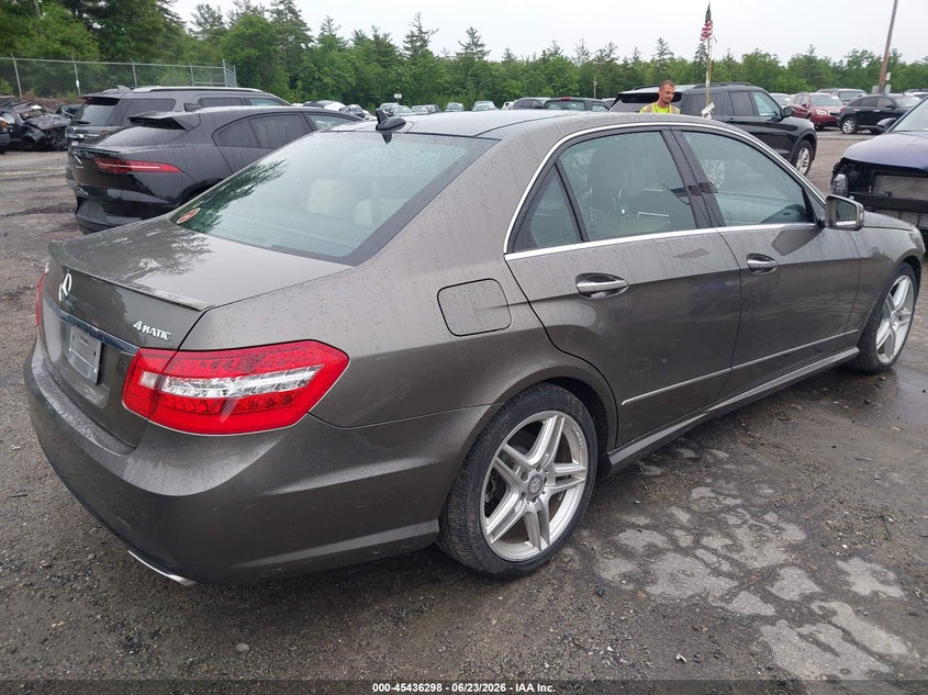 2011 Mercedes-benz E-class VIN WDDHF8HB8BA368578 IAAI salvage auction — LEFT FRONT, Salvage (Massachusetts), sold $2,250 on 2026-07-24 (photo 4)