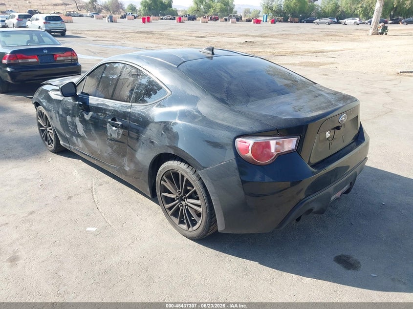 2015 Subaru Brz VIN JF1ZCAC16F9604350 IAAI salvage auction — FRONT END, Salvage (California), sold $25 on 2026-07-21 (photo 3)