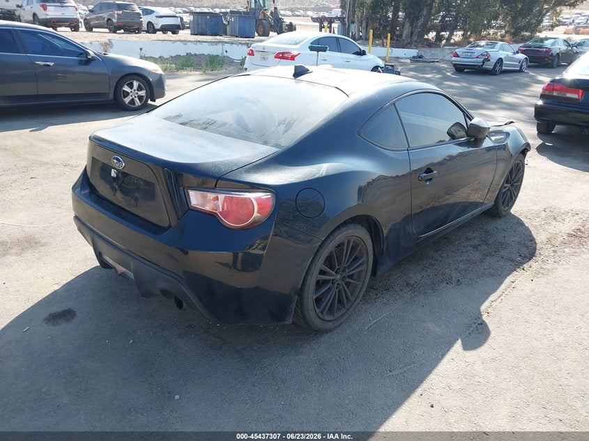 2015 Subaru Brz VIN JF1ZCAC16F9604350 IAAI salvage auction — FRONT END, Salvage (California), sold $25 on 2026-07-21 (photo 4)