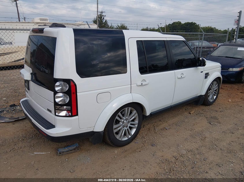 2014 Land rover Lr4 VIN SALAK2V60EA730024 IAAI salvage auction — UNKNOWN, Salvage (North Carolina), sold $1,100 on 2026-07-20 (photo 4)