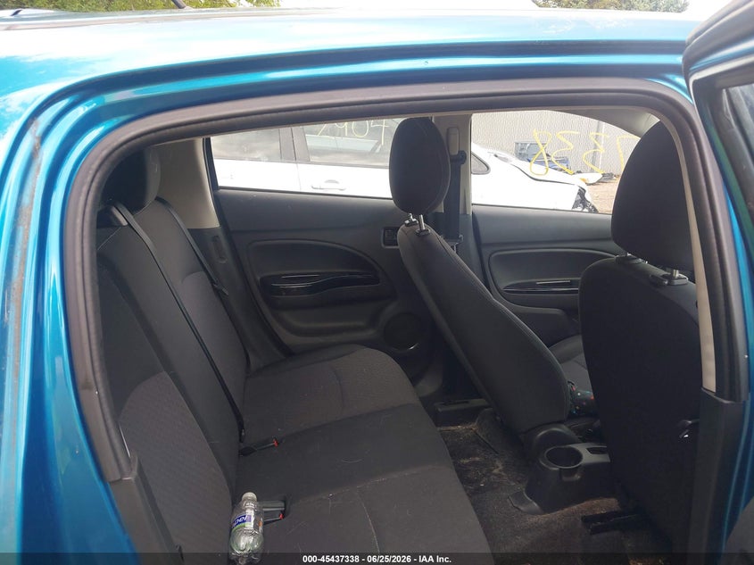 2017 Mitsubishi Mirage VIN ML32A4HJXHH016801 IAAI salvage auction — LEFT SIDE, Junk Bill Of Sale Mv2459 (Wisconsin), sold $425 on 2026-07-22 (photo 8)