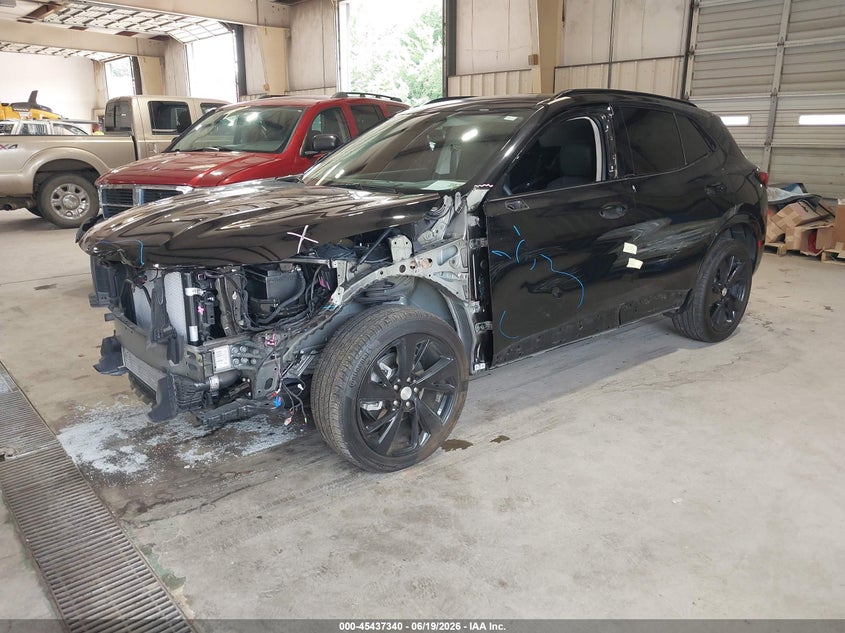 2021 Buick Envision VIN LRBFZNR42MD177682 IAAI salvage auction — FRONT END, Salvage Title, sold $3,850 on 2026-07-23 (photo 2)