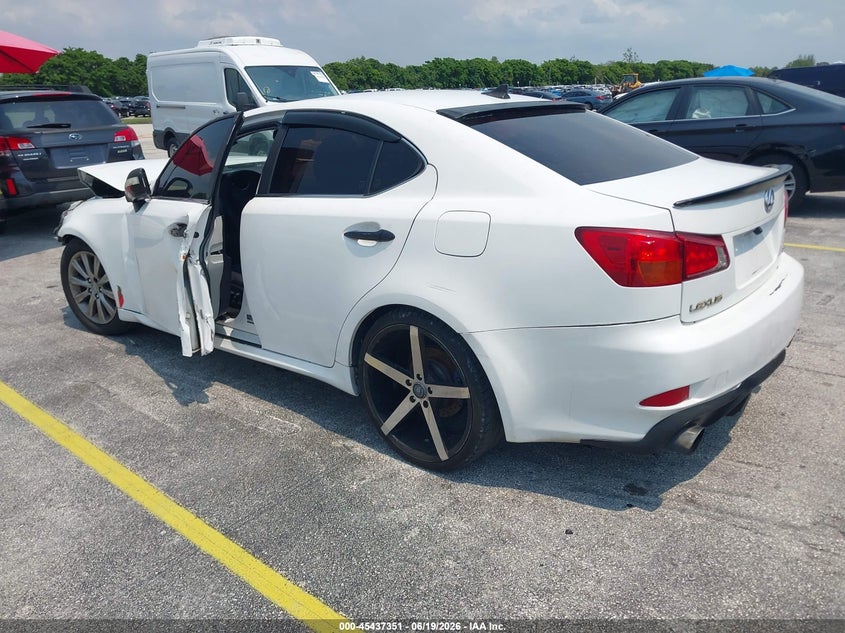 2010 Lexus Is 250 VIN JTHBF5C25A5110689 IAAI salvage auction — FRONT END, Clear (Florida), sold $375 on 2026-07-15 (photo 3)