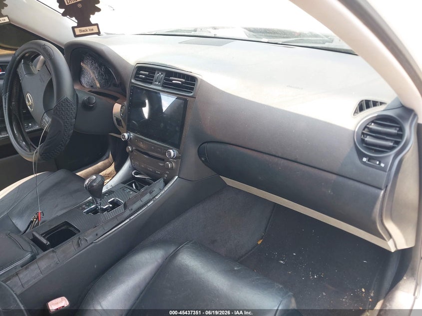 2010 Lexus Is 250 VIN JTHBF5C25A5110689 IAAI salvage auction — FRONT END, Clear (Florida), sold $375 on 2026-07-15 (photo 5)