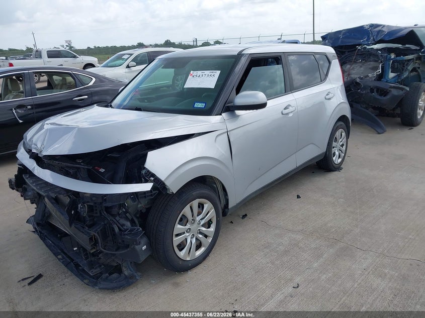 2020 Kia Soul VIN KNDJ23AU7L7072858 IAAI salvage auction — FRONT END, Salvage Title, sold $1,550 on 2026-08-02 (photo 2)