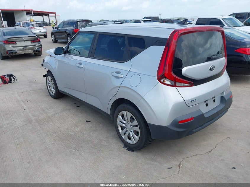 2020 Kia Soul VIN KNDJ23AU7L7072858 IAAI salvage auction — FRONT END, Salvage Title, sold $1,550 on 2026-08-02 (photo 3)