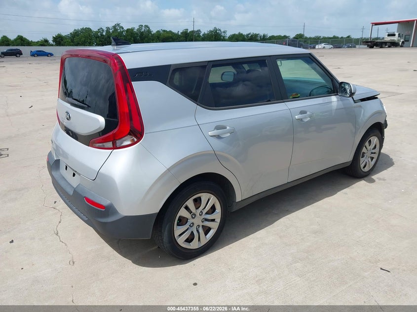 2020 Kia Soul VIN KNDJ23AU7L7072858 IAAI salvage auction — FRONT END, Salvage Title, sold $1,550 on 2026-08-02 (photo 4)