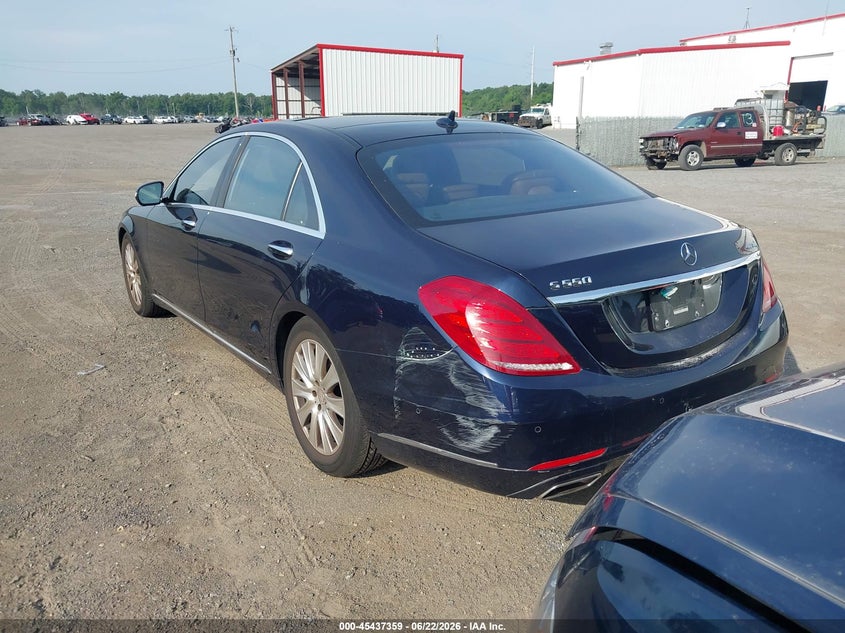 2015 Mercedes-benz S-klasse VIN WDDUG8FB6FA165564 IAAI salvage auction — LEFT REAR, Salvage - 75% Or Less (Maryland), sold $14,750 on 2026-07-08 (photo 3)