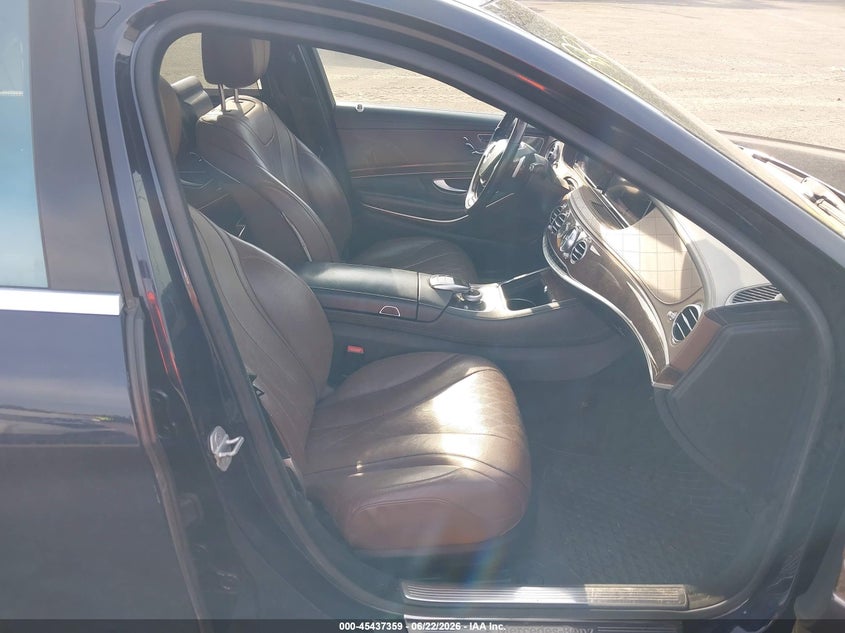 2015 Mercedes-benz S-klasse VIN WDDUG8FB6FA165564 IAAI salvage auction — LEFT REAR, Salvage - 75% Or Less (Maryland), sold $14,750 on 2026-07-08 (photo 5)