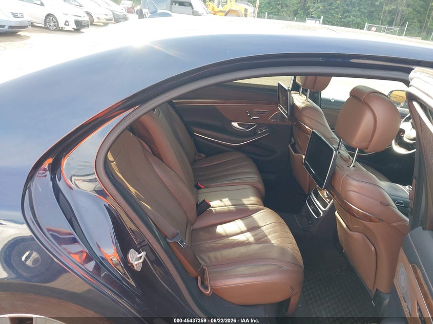 2015 Mercedes-benz S-klasse VIN WDDUG8FB6FA165564 IAAI salvage auction — LEFT REAR, Salvage - 75% Or Less (Maryland), sold $14,750 on 2026-07-08 (photo 8)