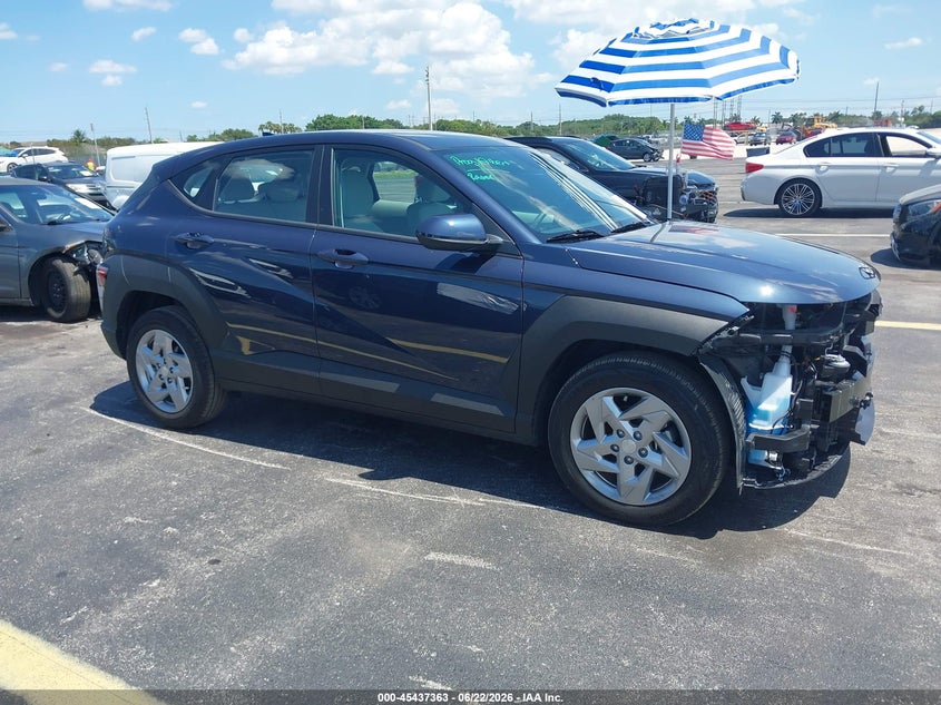 2026 Hyundai Kona VIN KM8HA3AB5TU417852 IAAI salvage auction — LEFT FRONT, Salvage Title, sold $5,300 on 2026-07-30 (photo 1)