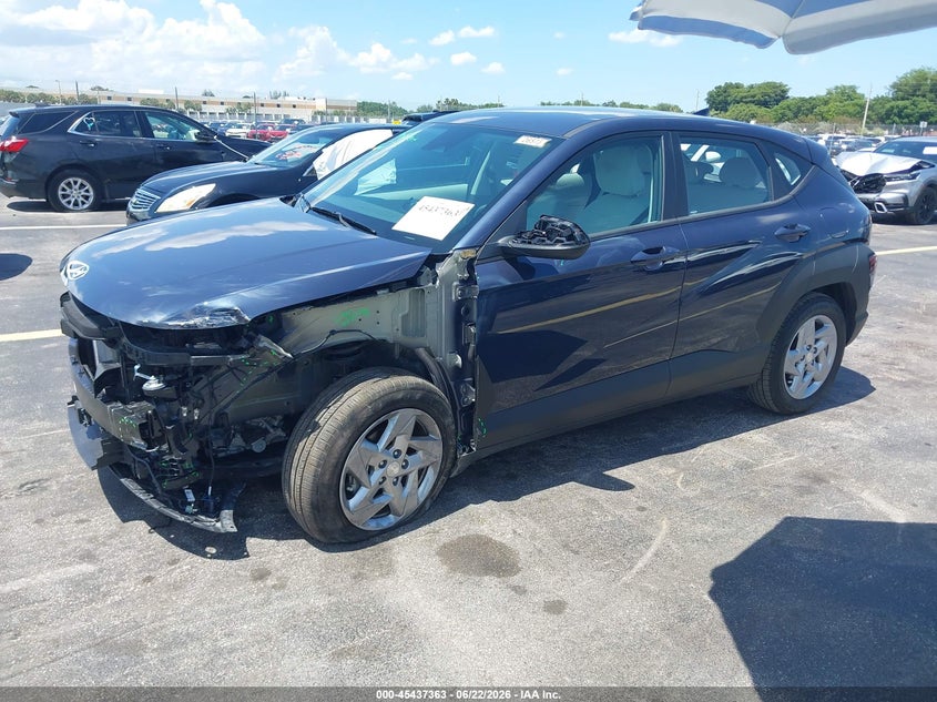 2026 Hyundai Kona VIN KM8HA3AB5TU417852 IAAI salvage auction — LEFT FRONT, Salvage Title, sold $5,300 on 2026-07-30 (photo 2)