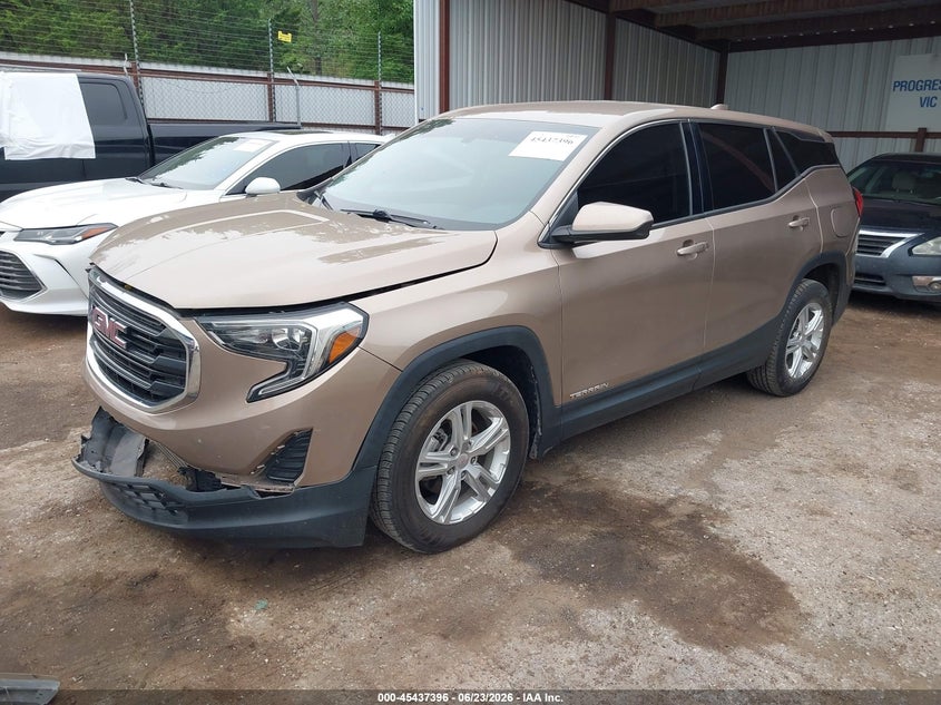 2018 Gmc Terrain VIN 3GKALMEV6JL277428 IAAI salvage auction — FRONT END, Salvage (Oklahoma), sold $2,650 on 2026-07-23 (photo 2)