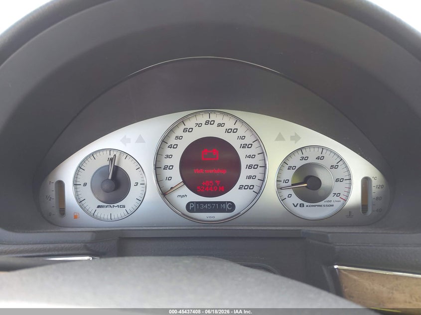 2005 Mercedes-benz E-class VIN WDBUF76J15A779496 IAAI salvage auction — NORMAL WEAR, Clear - Dealer Only (California), sold $3,600 on 2026-07-22 (photo 7)