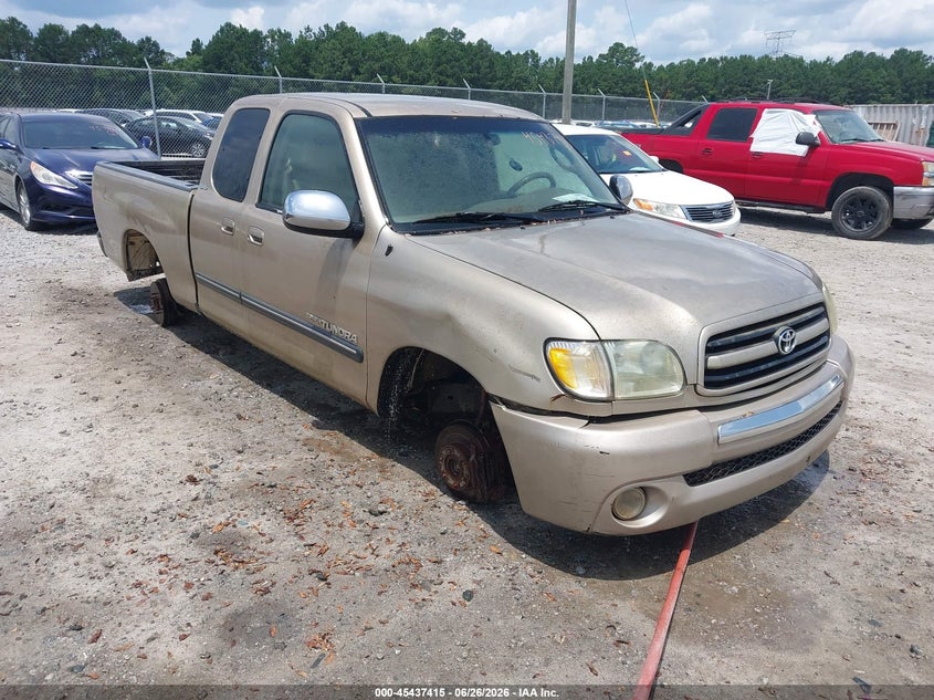 2003 Toyota Tundra VIN 5TBRT34143S375709 IAAI salvage auction — NORMAL WEAR, Repossession Paperwork (Georgia), sold $475 on 2026-07-10 (photo 1)