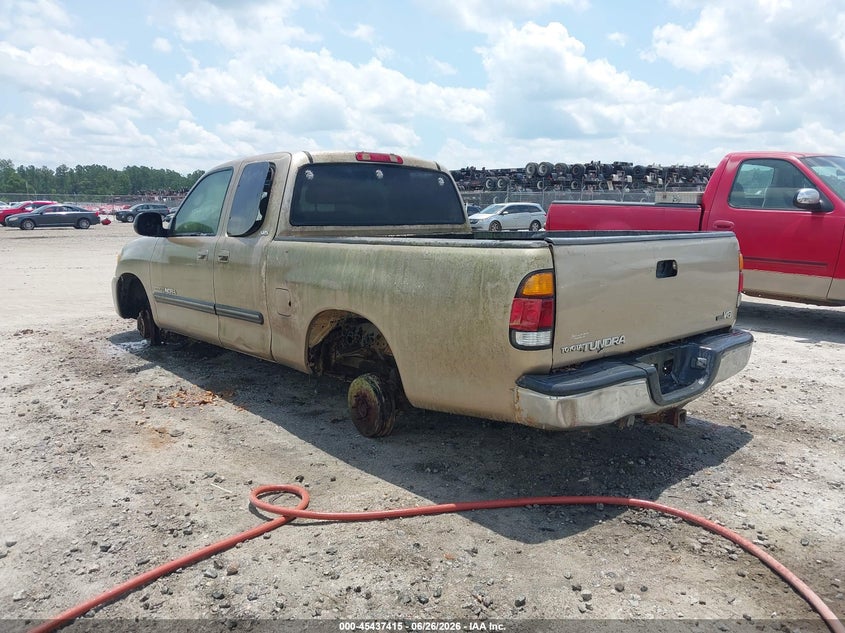 2003 Toyota Tundra VIN 5TBRT34143S375709 IAAI salvage auction — NORMAL WEAR, Repossession Paperwork (Georgia), sold $475 on 2026-07-10 (photo 3)