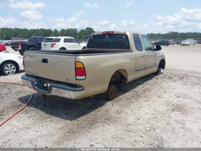 2003 Toyota Tundra VIN 5TBRT34143S375709 IAAI salvage auction — NORMAL WEAR, Repossession Paperwork (Georgia), sold $475 on 2026-07-10 (photo 4)