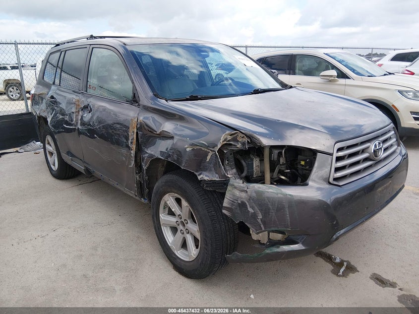 2010 Toyota Highlander VIN 5TDJK3EH9AS025346 IAAI salvage auction — RIGHT SIDE, Salvage (Texas), sold $1,850 on 2026-07-23 (photo 1)