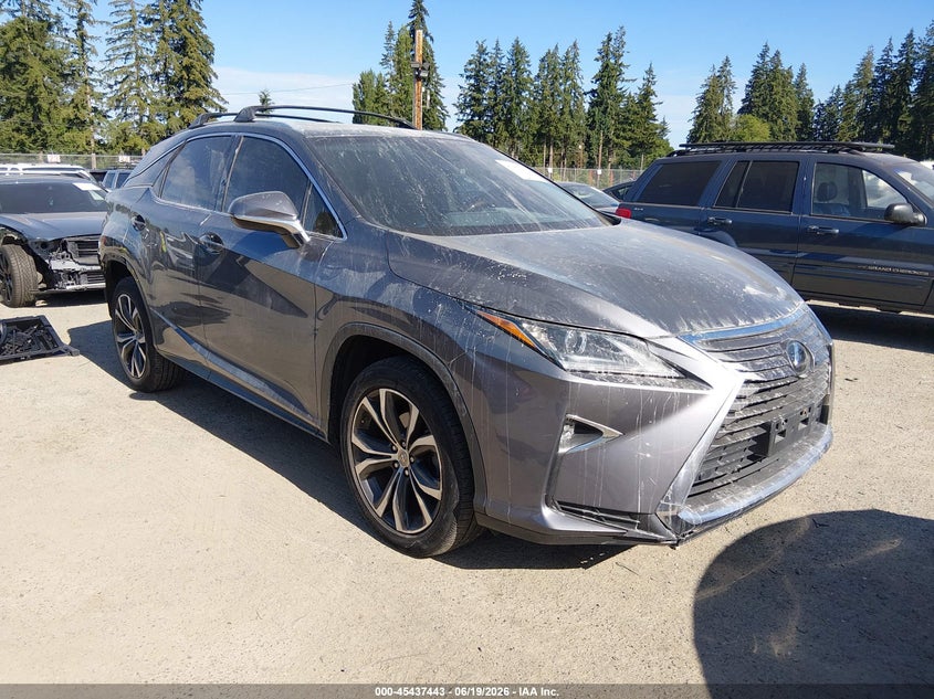 2017 Lexus Rx VIN 2T2BZMCA5HC056054 IAAI salvage auction — REAR END, Bill Of Sale (Washington), sold $10,100 on 2026-07-18 (photo 1)