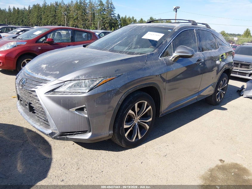 2017 Lexus Rx VIN 2T2BZMCA5HC056054 IAAI salvage auction — REAR END, Bill Of Sale (Washington), sold $10,100 on 2026-07-18 (photo 2)