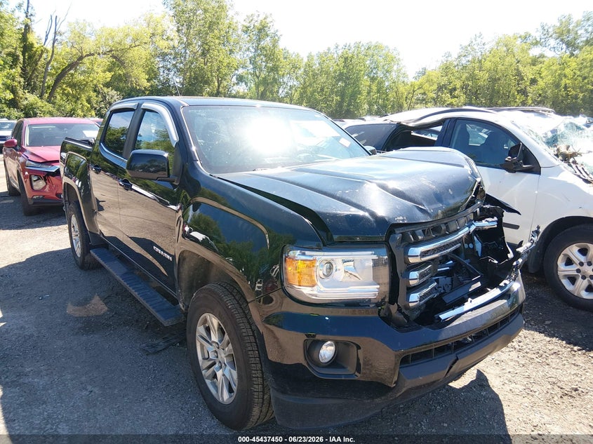 2019 Gmc Canyon VIN 1GTG6CEN4K1112235 IAAI salvage auction — FRONT END, Salvage Title, sold $525 on 2026-07-31 (photo 1)