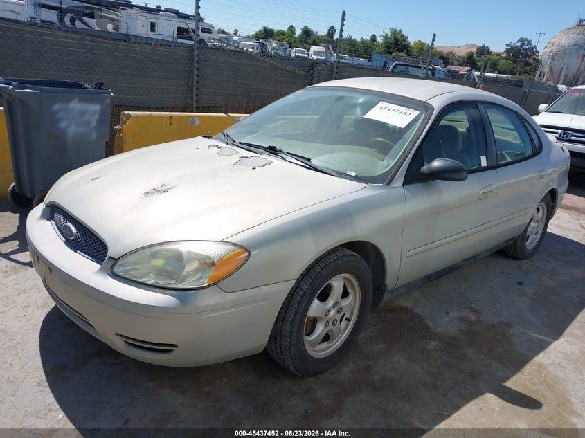 2006 Ford Taurus VIN 1FAFP53U46A219456 IAAI salvage auction — NORMAL WEAR, Clear (California), sold $350 on 2026-07-09 (photo 2)