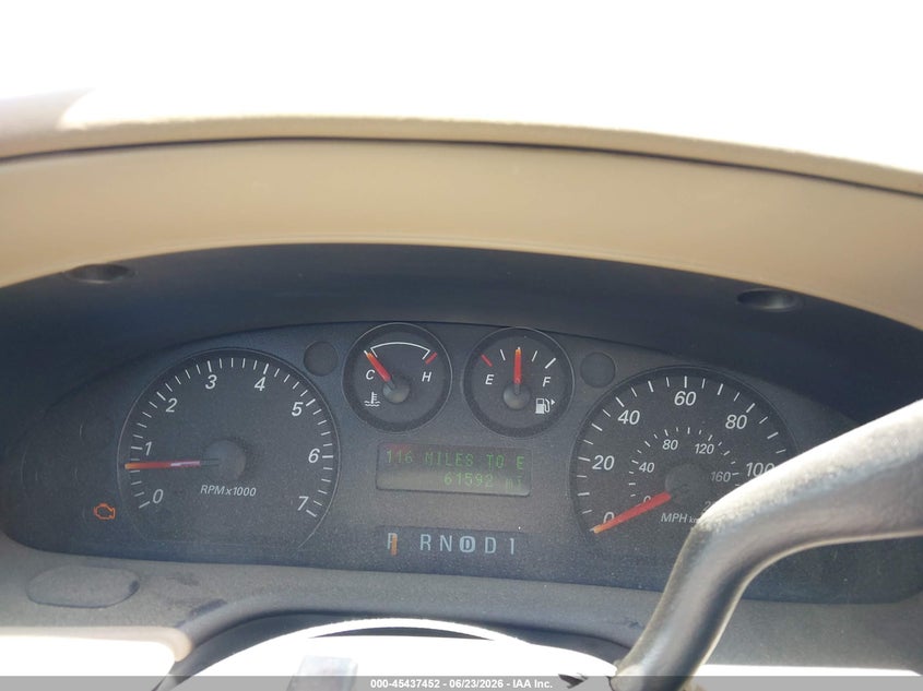 2006 Ford Taurus VIN 1FAFP53U46A219456 IAAI salvage auction — NORMAL WEAR, Clear (California), sold $350 on 2026-07-09 (photo 7)
