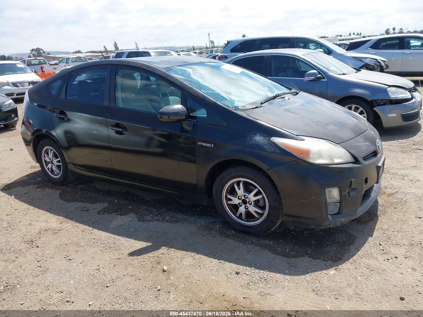 2011 Toyota Prius VIN JTDKN3DU1B5302024 IAAI salvage auction — NORMAL WEAR, Clear - Dealer Only (California), sold $550 on 2026-07-29 (photo 1)