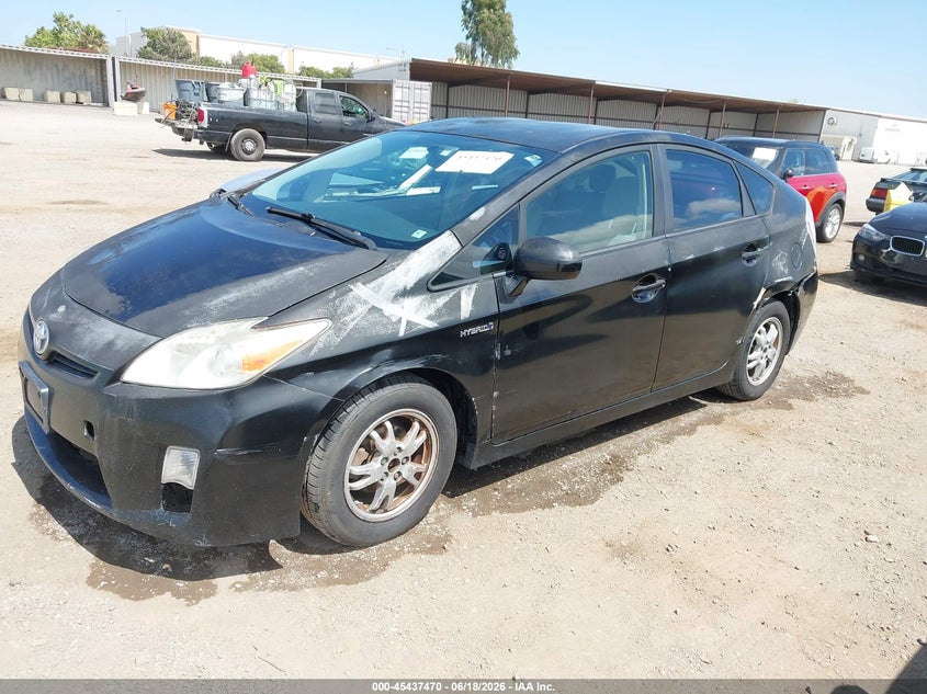 2011 Toyota Prius VIN JTDKN3DU1B5302024 IAAI salvage auction — NORMAL WEAR, Clear - Dealer Only (California), sold $550 on 2026-07-29 (photo 2)
