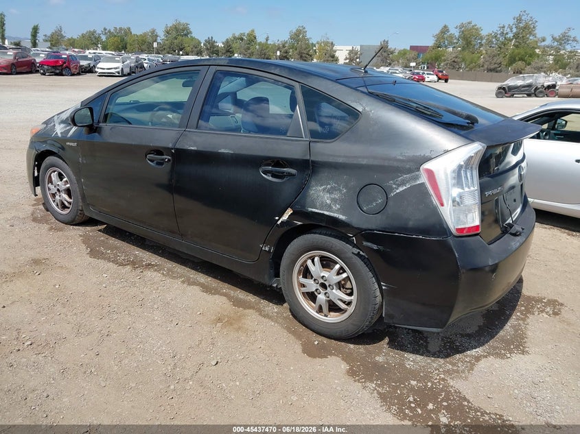 2011 Toyota Prius VIN JTDKN3DU1B5302024 IAAI salvage auction — NORMAL WEAR, Clear - Dealer Only (California), sold $550 on 2026-07-29 (photo 3)