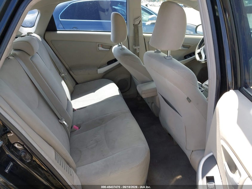 2011 Toyota Prius VIN JTDKN3DU1B5302024 IAAI salvage auction — NORMAL WEAR, Clear - Dealer Only (California), sold $550 on 2026-07-29 (photo 8)