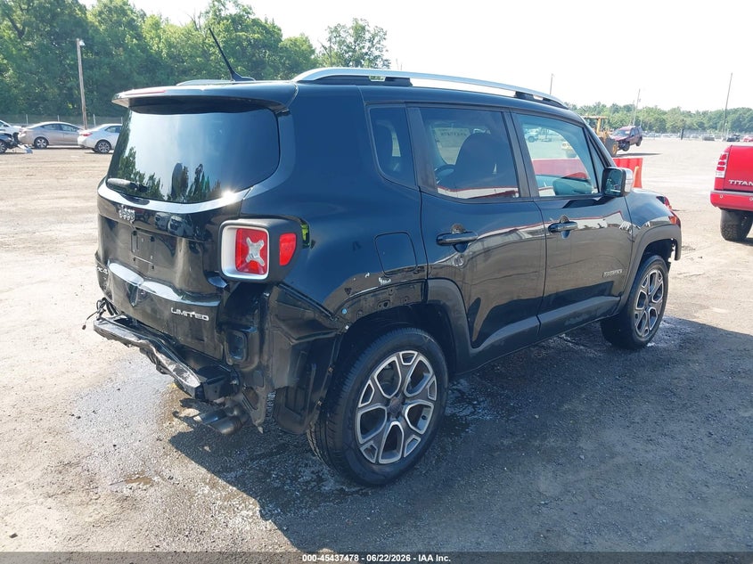 2016 Jeep Renegade VIN ZACCJBDTXGPD41971 IAAI salvage auction — FRONT END, Salvage - Greater Than 75% (Maryland), sold $1,350 on 2026-07-15 (photo 4)