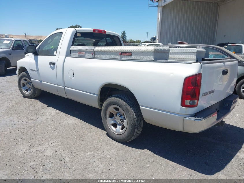 2004 Dodge Ram 1500 VIN 1D7HA16N64J190028 IAAI salvage auction — NORMAL WEAR, Clear (California), sold $2,425 on 2026-07-09 (photo 3)