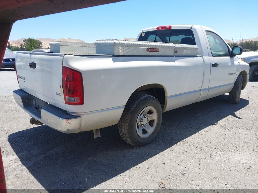 2004 Dodge Ram 1500 VIN 1D7HA16N64J190028 IAAI salvage auction — NORMAL WEAR, Clear (California), sold $2,425 on 2026-07-09 (photo 4)