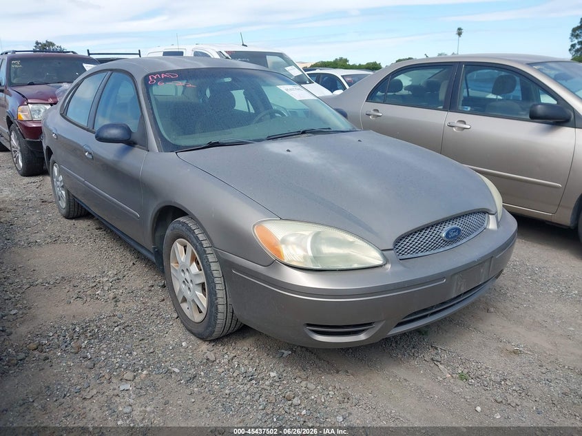 2007 Ford Taurus VIN 1FAFP53U87A145220 IAAI salvage auction — NORMAL WEAR, Clear (California), sold $325 on 2026-07-09 (photo 1)
