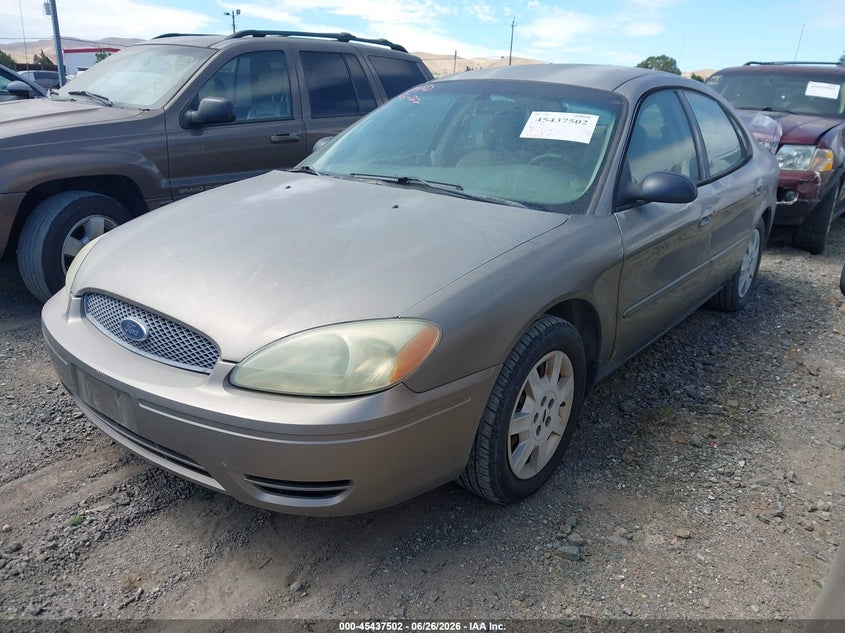 2007 Ford Taurus VIN 1FAFP53U87A145220 IAAI salvage auction — NORMAL WEAR, Clear (California), sold $325 on 2026-07-09 (photo 2)