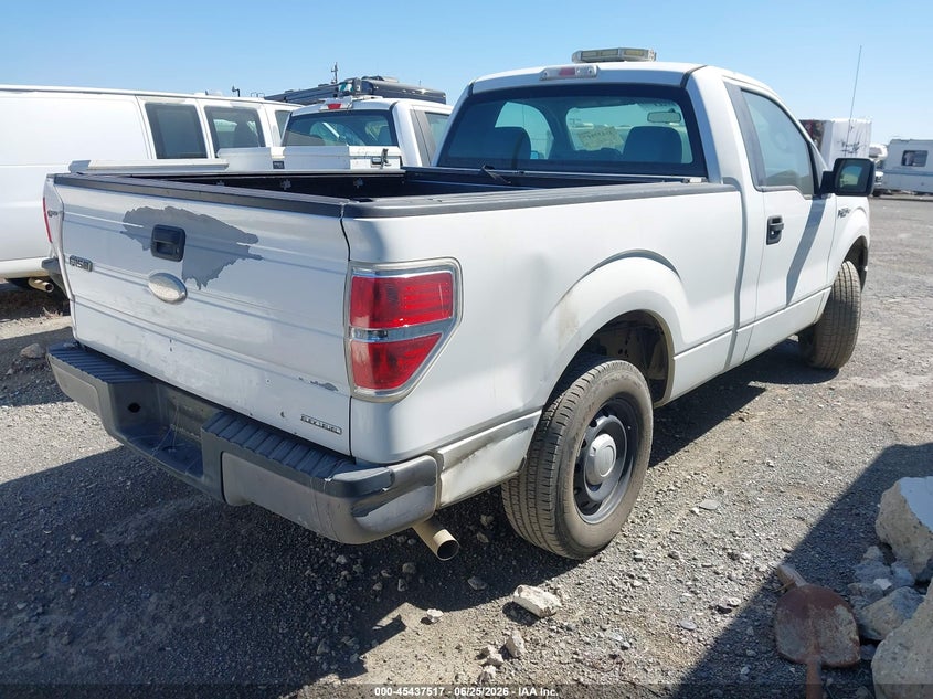 2011 Ford F-150 VIN 1FTMF1CM0BKE20594 IAAI salvage auction — NORMAL WEAR, Clear (California), sold $3,650 on 2026-07-09 (photo 4)