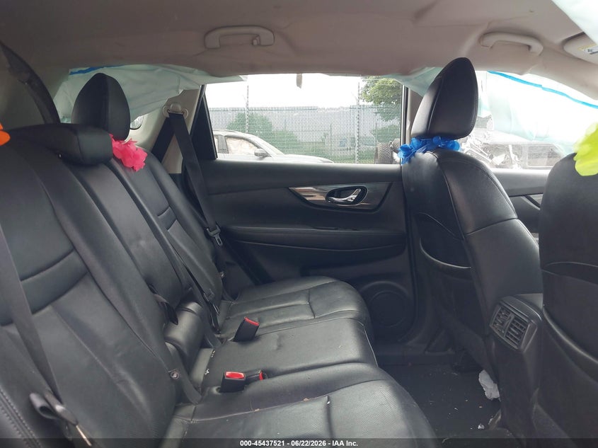 2016 Nissan Rogue VIN KNMAT2MV9GP701246 IAAI salvage auction — FRONT END, Salvage (Pennsylvania), sold $775 on 2026-07-31 (photo 8)